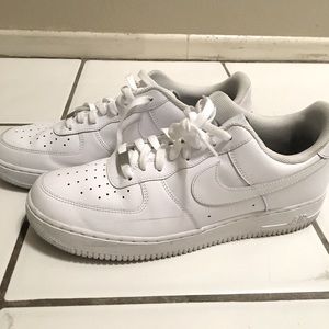 White Air Force 1s